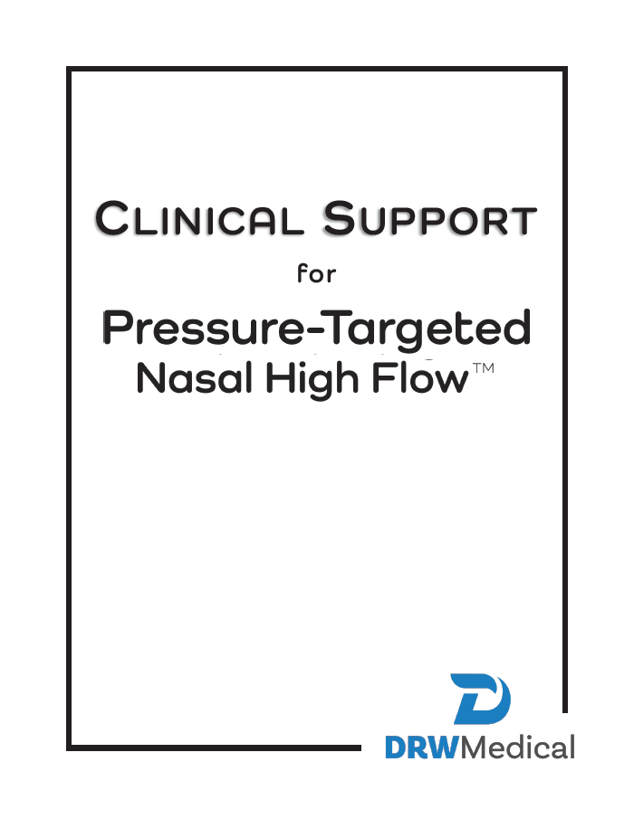 Cover of the Clinical Support for Pressure-Targeted High Flow booklet